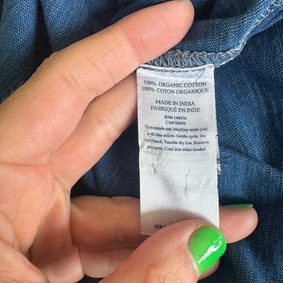 Faherty Seasons Shirt Chambray - Picture 7 of 10